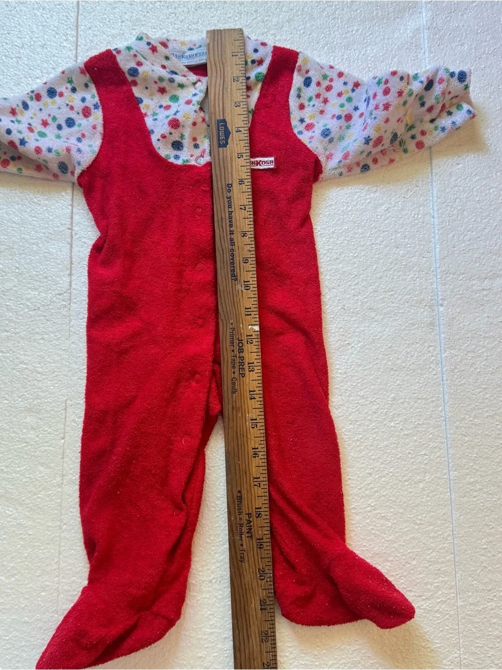 Vintage OshKosh B'Gosh Romper Large